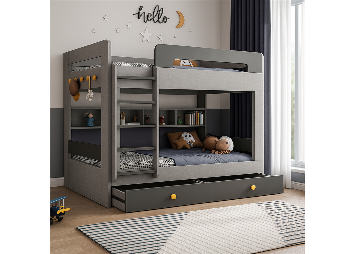 Двоярусне ліжко Басселтон Fmebel