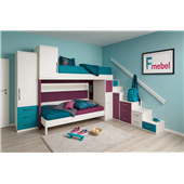 Двухъярусная кровать Небраска Fmebel Двухъярусная кровать Небраска Fmebel