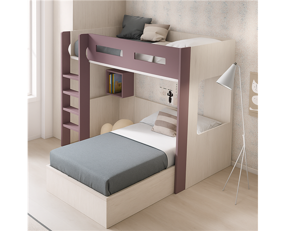 Двоярусне ліжко Оклахома Fmebel 90x200
