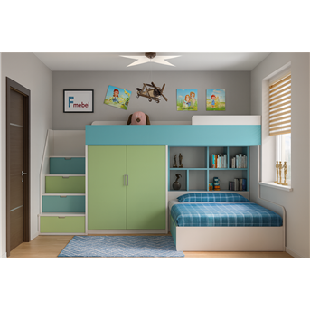 Двухъярусная кровать Теннесси Fmebel 80x190