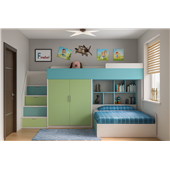 Двухъярусная кровать Теннесси Fmebel 80x190
