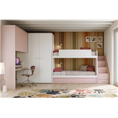 Двухъярусная кровать Флорида Fmebel 90x190