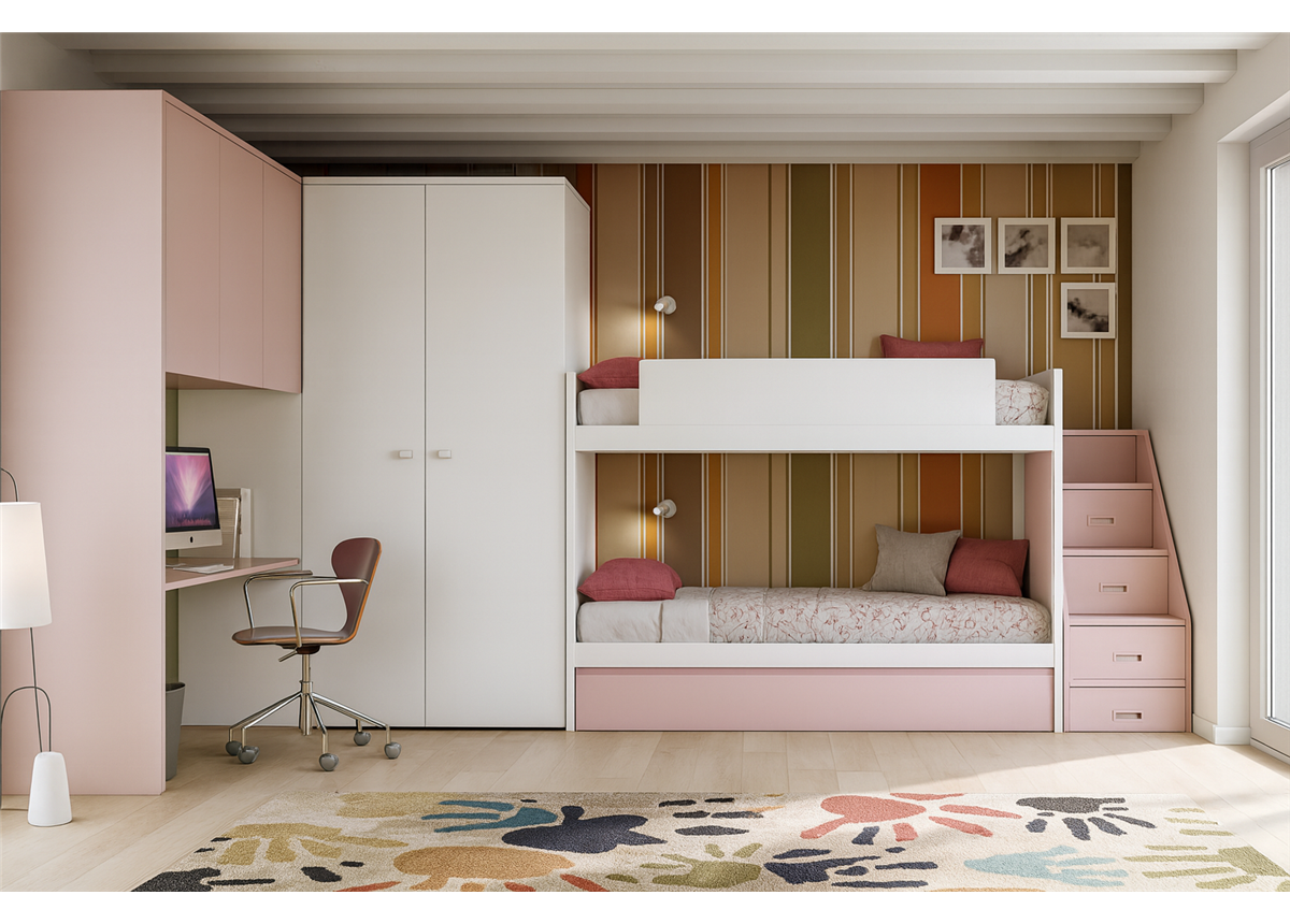 Двухъярусная кровать Флорида Fmebel 90x190