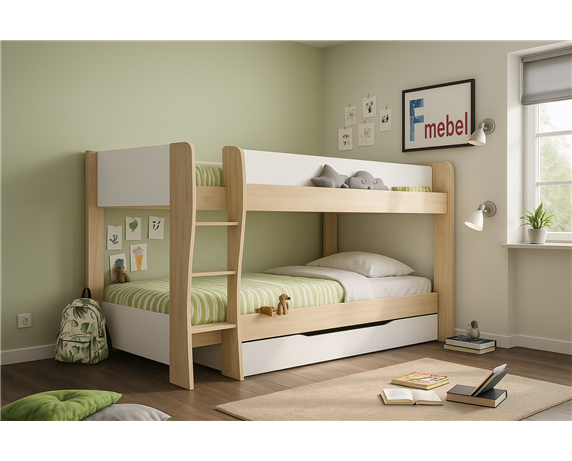 Двухъярусная кровать Марави Fmebel 90x200