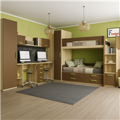 Двухъярусная кровать Джерба Fmebel 90x200 Двухъярусная кровать Джерба Fmebel 90x200