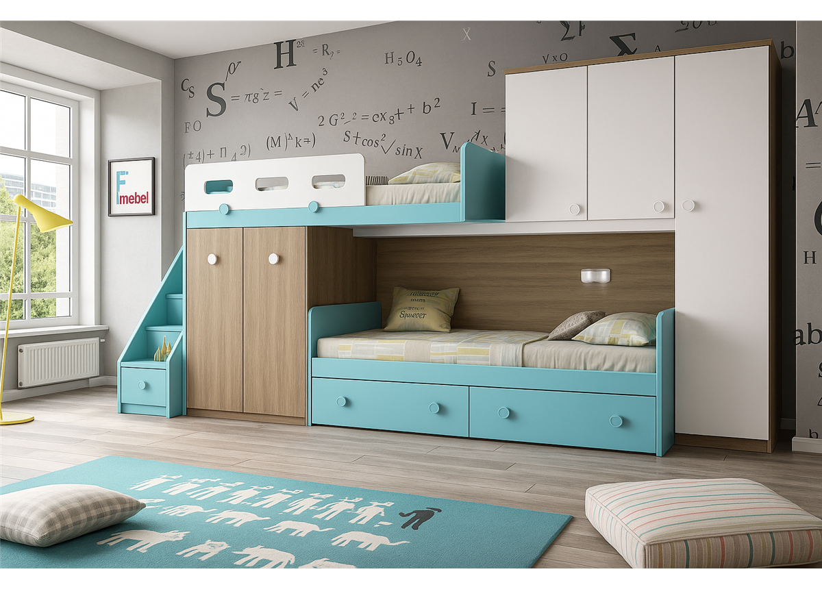 Двухъярусная кровать Канны Fmebel