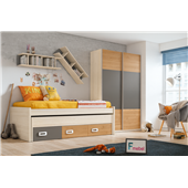 Кровать с дополнительным спальным местом Кливленд Fmebel 90x190