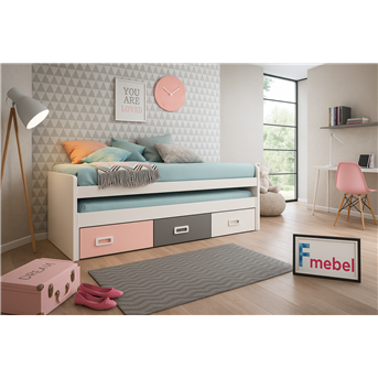 Кровать с дополнительным спальным местом Кливленд Fmebel 90x190