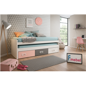 Кровать с дополнительным спальным местом Кливленд Fmebel 90x190