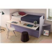 Кровать с дополнительным спальным местом Риверсайд Fmebel 80x190