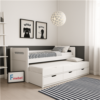 Кровать с дополнительным спальным местом Спрингфилд Fmebel 90x190