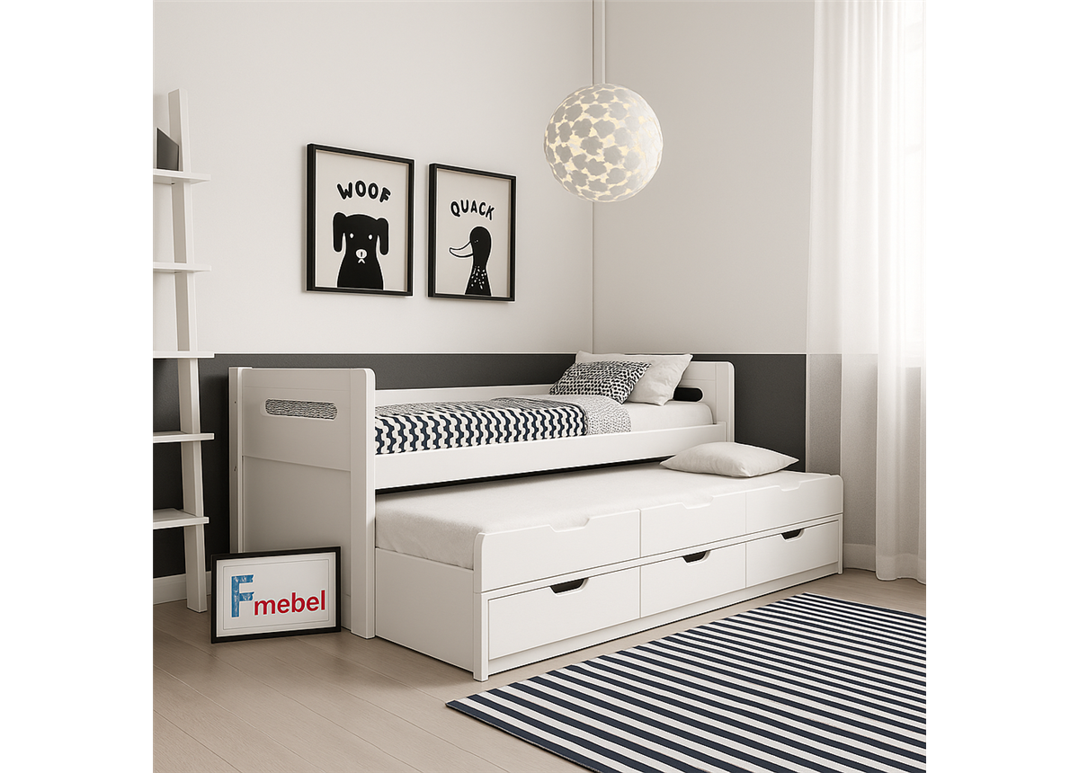 Кровать с дополнительным спальным местом Спрингфилд Fmebel 90x190