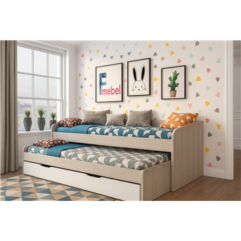 Кровать-диванчик с дополнительным спальным местом Корсика Fmebel 90x200