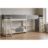 Кровать для троих детей Джексонвилл Fmebel 80x190