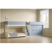 Кровать для троих детей Ноксвилл Fmebel 80x190