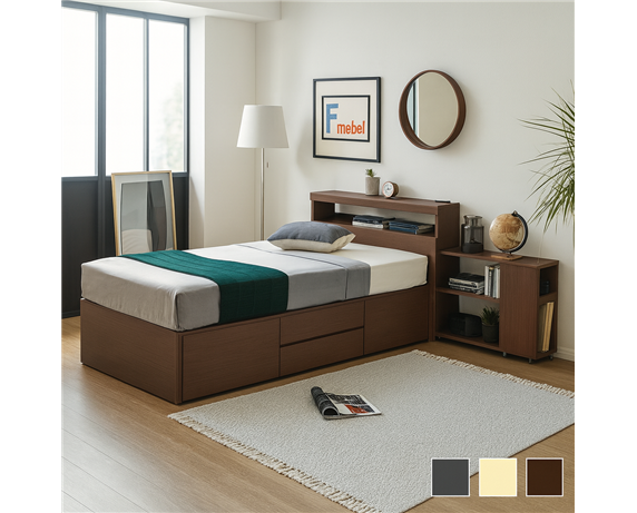 Кровать с дополнительным спальным местом Спрингфилд Fmebel 90x190