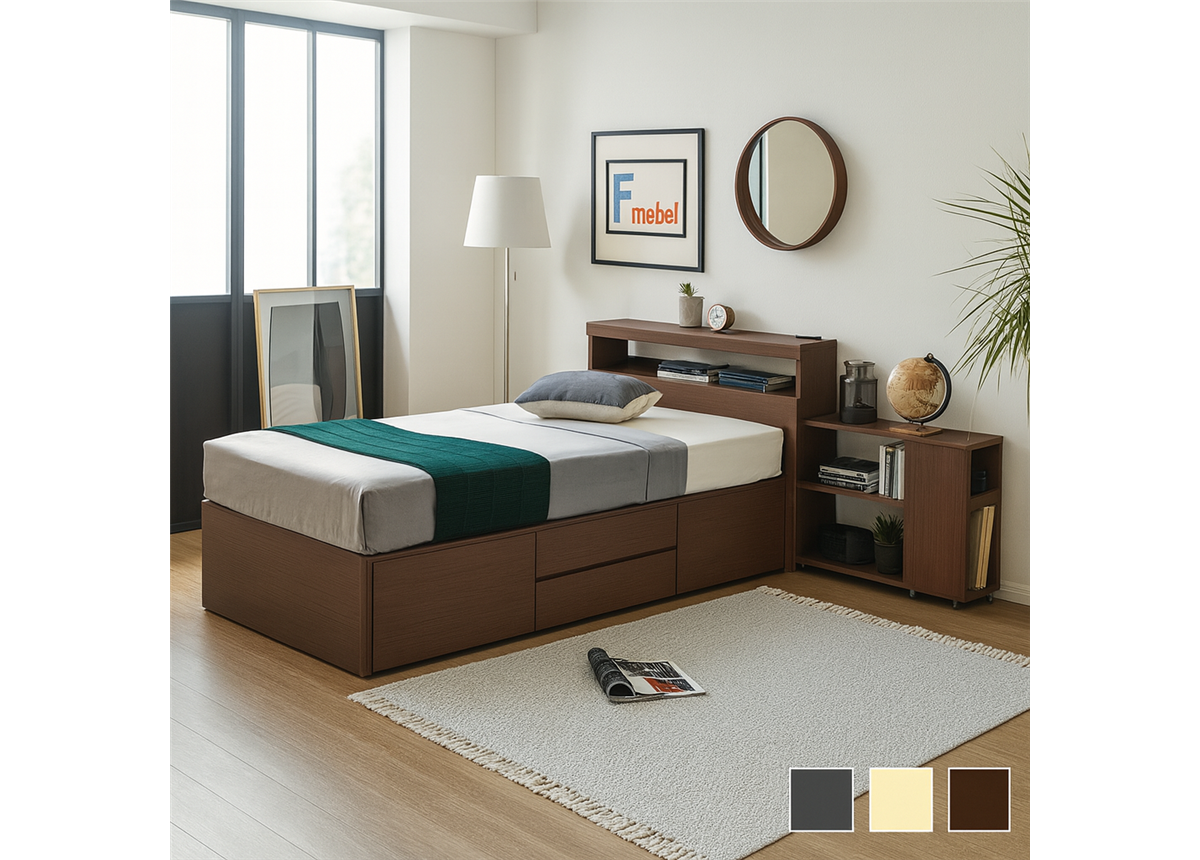 Кровать с тумбой Толидо Fmebel