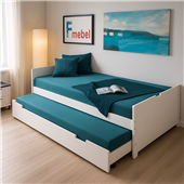 Кровать с дополнительным спальным местом Сакраменто Fmebel 90x200