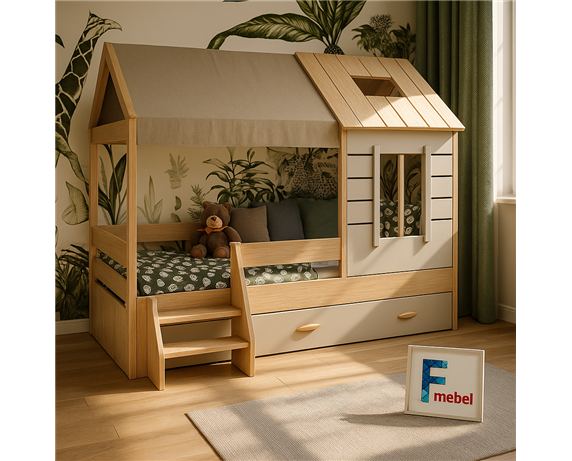 Кровать-домик Ницца Fmebel