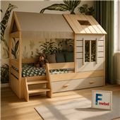 Кровать-домик Ницца Fmebel