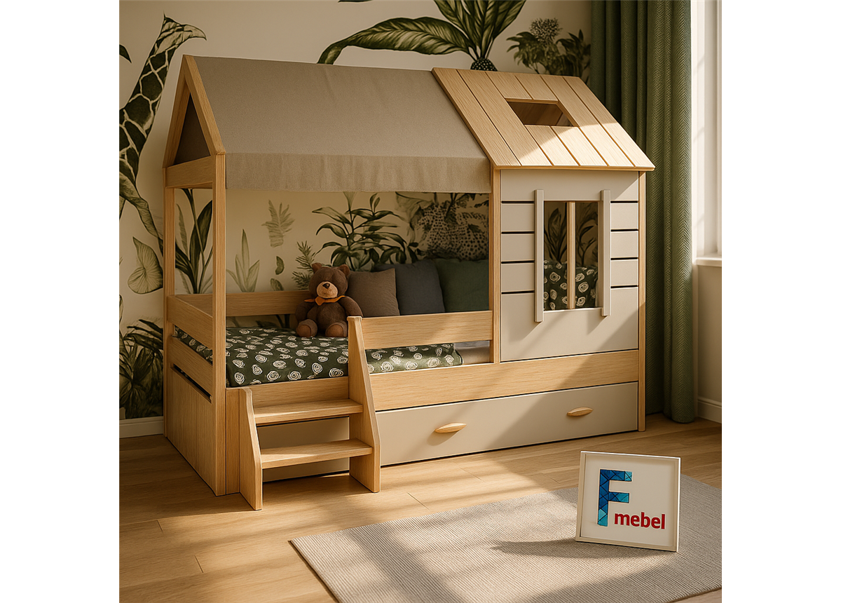 Ліжко-будиночок Ніцца Fmebel