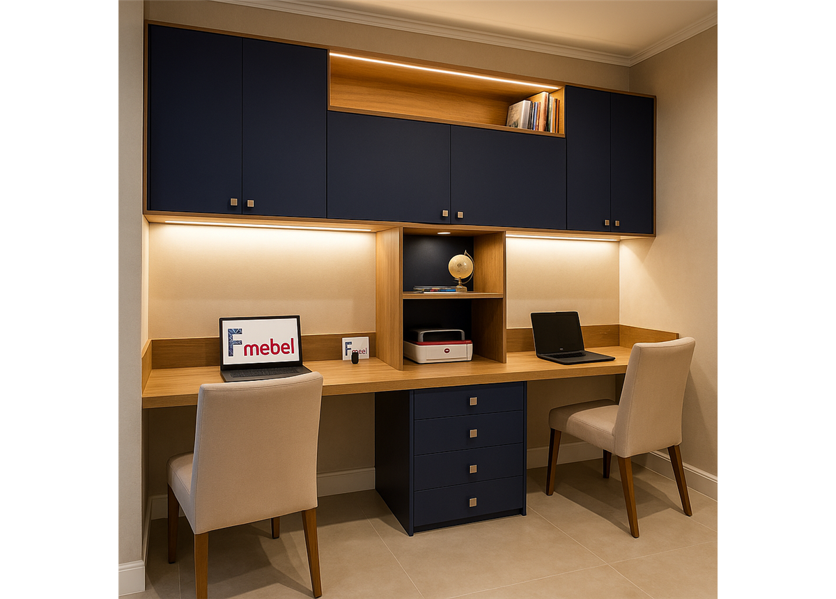 Рабочее место для двоих детей Антигуа, цена за 1 метр