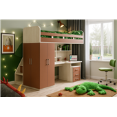 Кровать-чердак Манчестер Fmebel 80х190