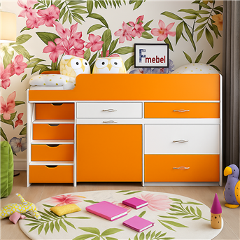 Кровать-чердак Франкфурт Fmebel 70х160