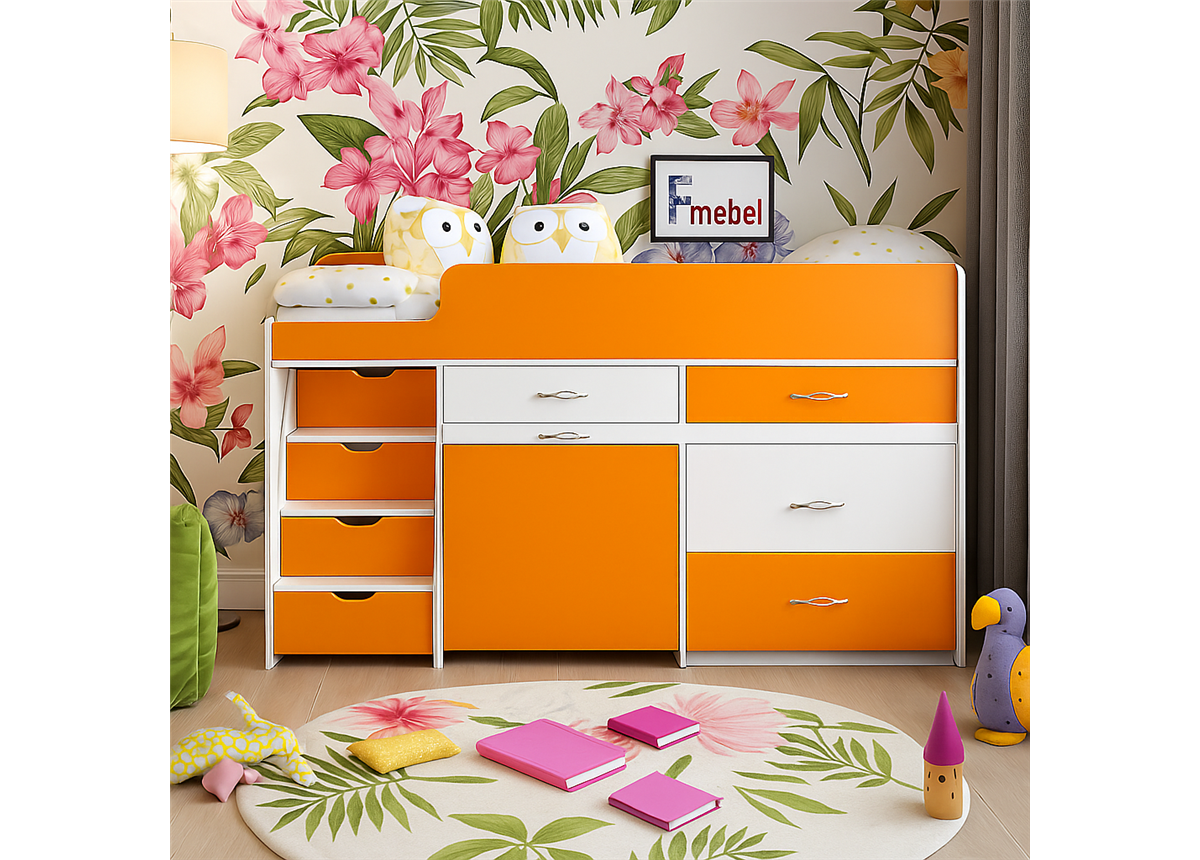 Кровать-чердак Франкфурт Fmebel 70х160