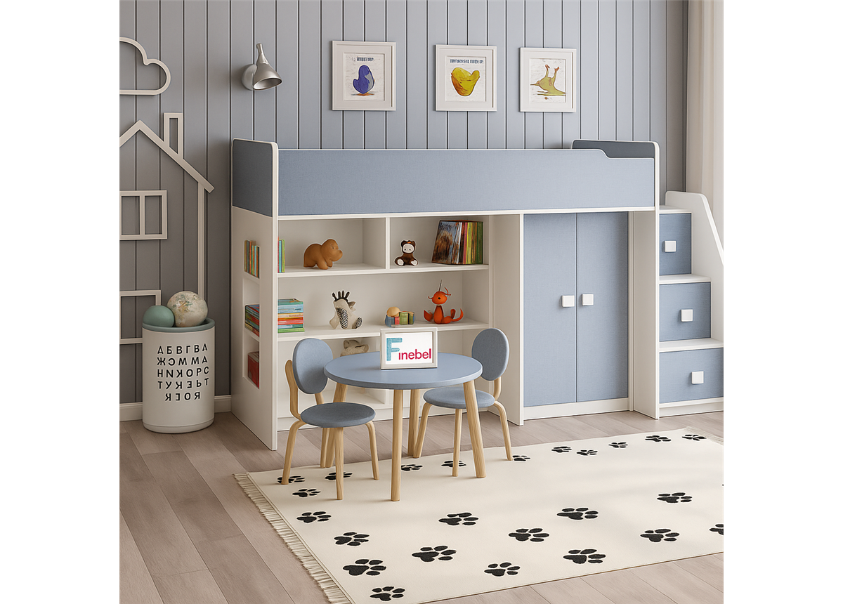 Кровать-чердак Киев Fmebel 80х190