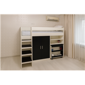 Кровать-чердак со столом Дакота Fmebel 80х190 Кровать-чердак со столом Дакота Fmebel 80х190