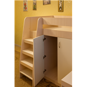 Кровать-чердак со столом Дакота Fmebel 80х190 Кровать-чердак со столом Дакота Fmebel 80х190