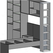 распродажа 39 Стеллаж открытый 366x2000 K-2 белый распродажа 39 Стеллаж открытый 366x2000 K-2 белый
