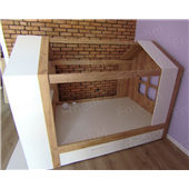 Кровать-домик Честерфилд Fmebel 