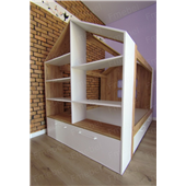 Кровать-домик Честерфилд Fmebel 