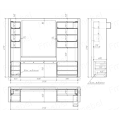 Робоче місце Ротума, ціна за 1 метр