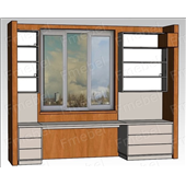 Рабочее место Ротума, цена за 1 метр