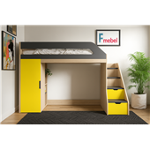 Кровать-чердак с игровой зоной Арканзас Fmebel 80х190