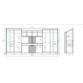 Робоче місце Марутео, ціна за 1 метр