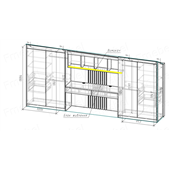 Робоче місце Марутео, ціна за 1 метр