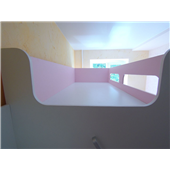 Кровать-чердак с гардеробом Тулон Fmebel