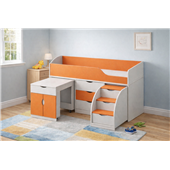 Распродажа Кровать-чердак со столом Вайоминг Fmebel 80х190 в комплектации стандарт+