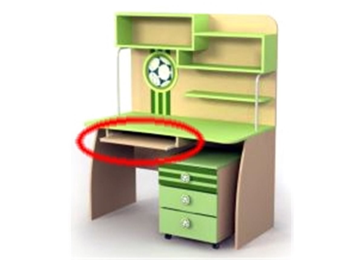 Выдвижная полка для клавиатуры Bs-21