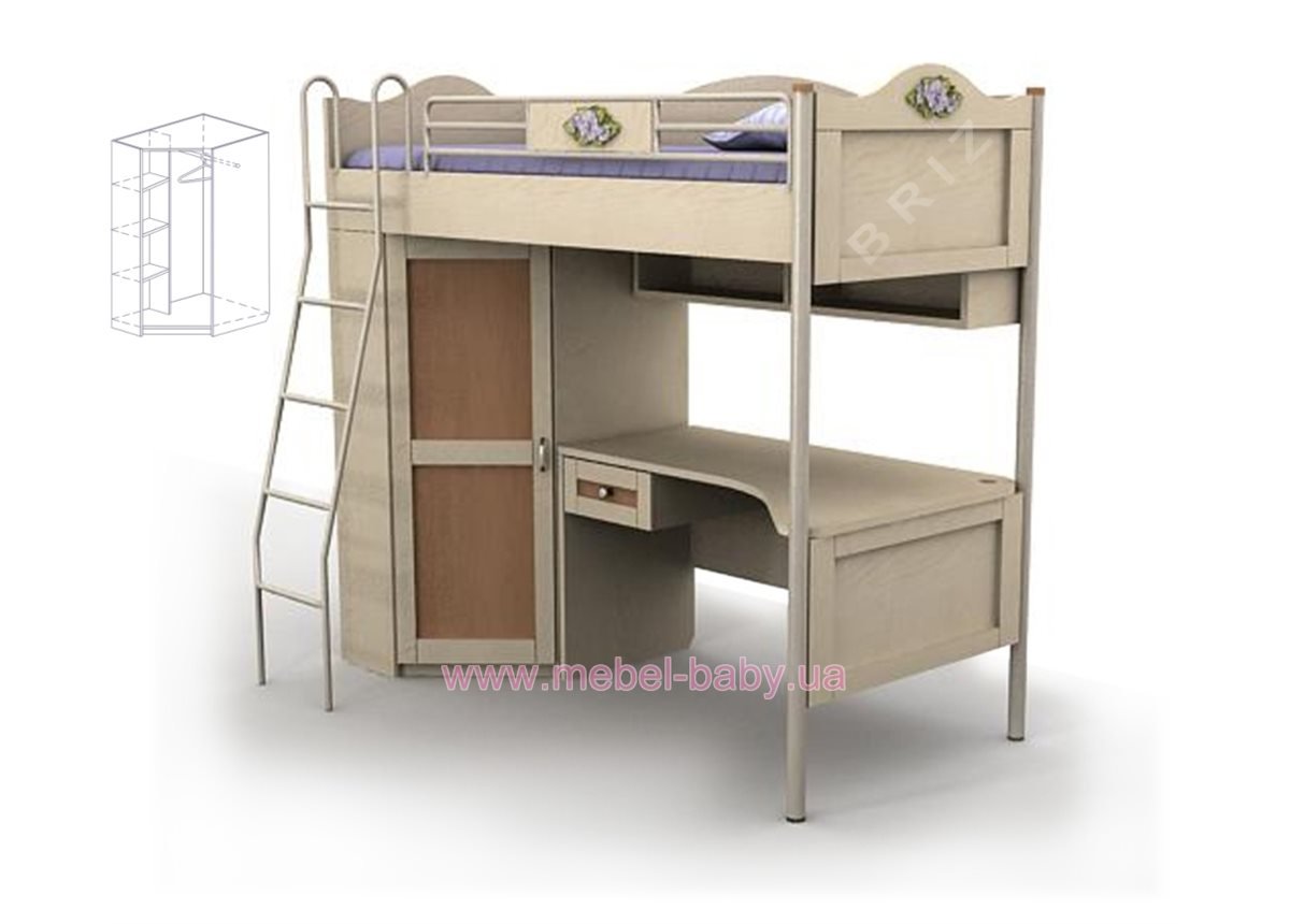 Кровать плюс стол An-16-3