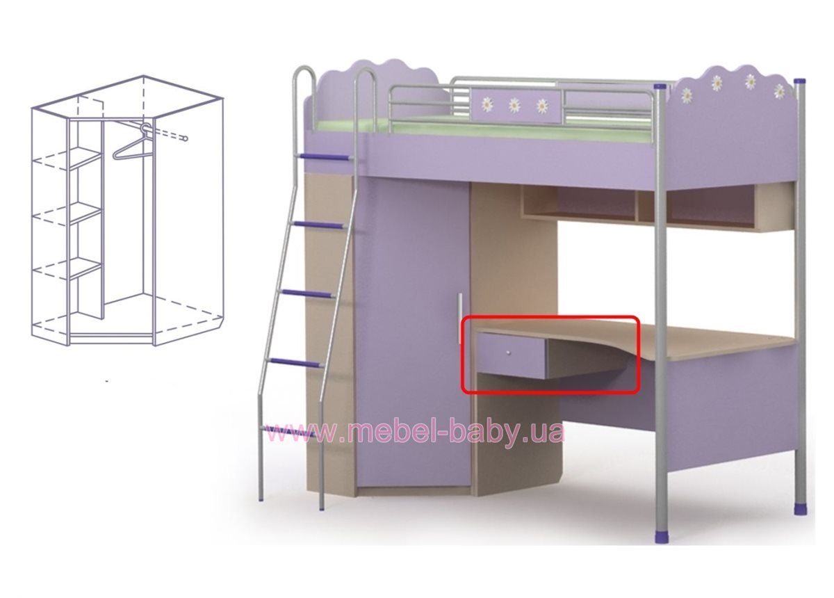 Ящик Si-18 к столу Si-16-2