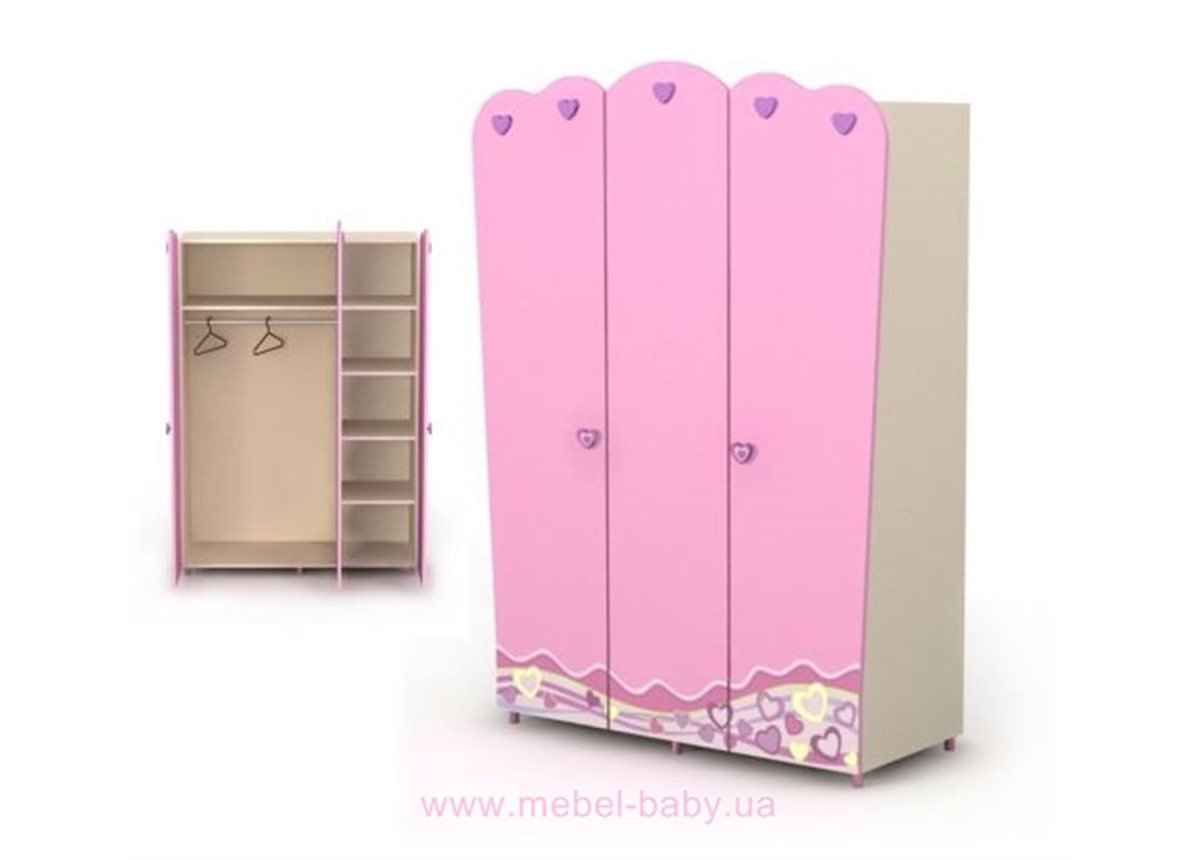 Трехдверный шкаф Pn-03