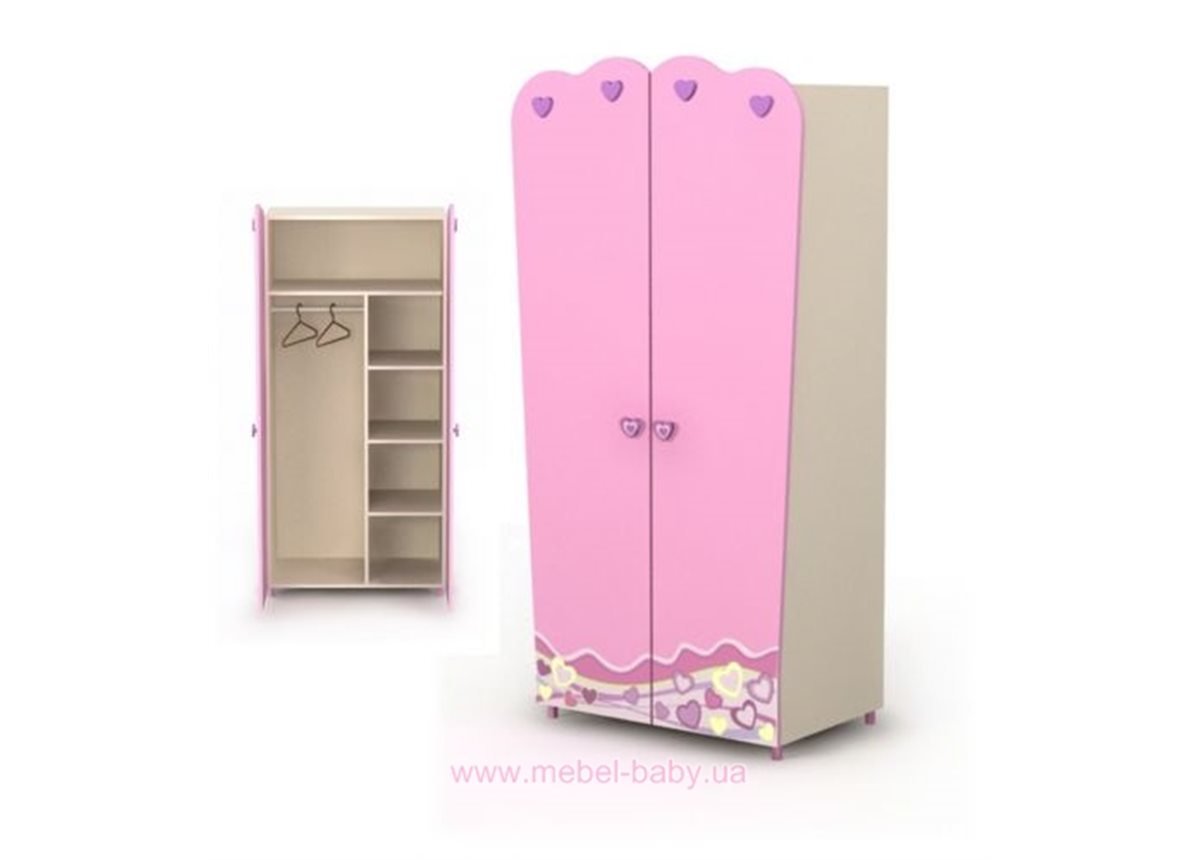 Двухдверный шкаф Pn-02-1