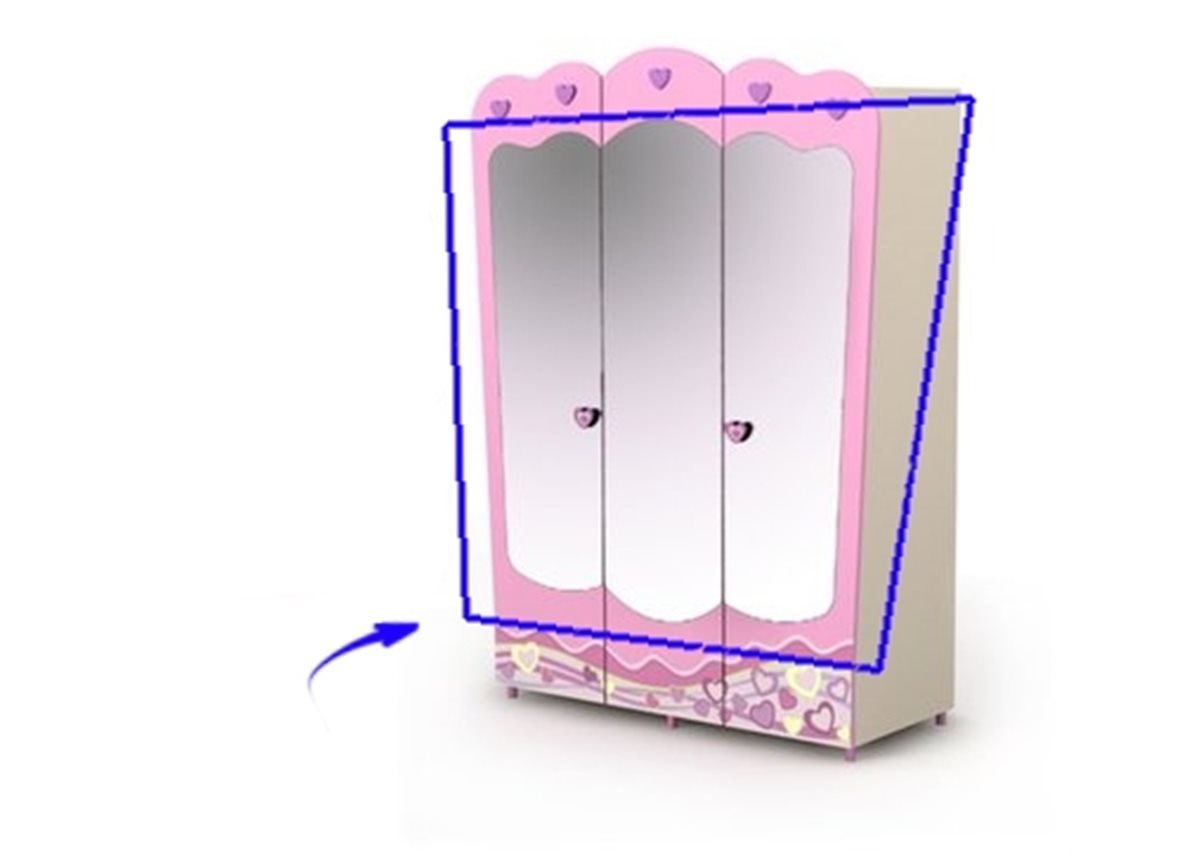 Зеркала Pn-07-3 для шкафа Pn-03