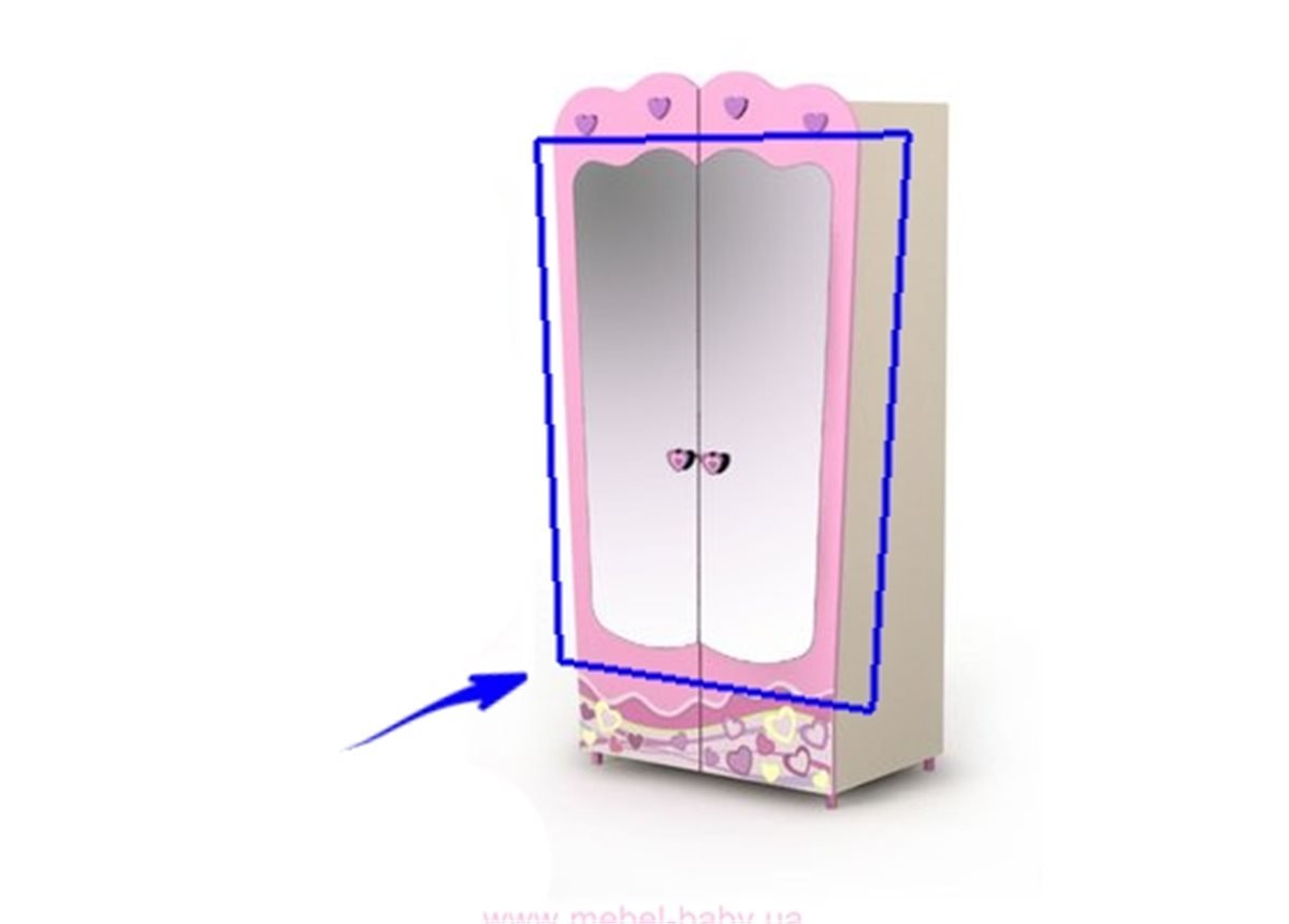 Зеркала Pn-07-2 для шкафа Pn-02
