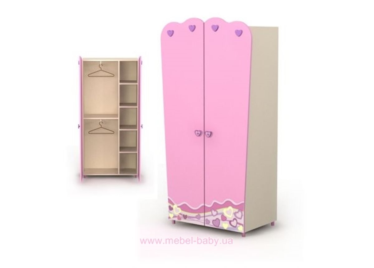 Двухдверный шкаф Pn-02-3